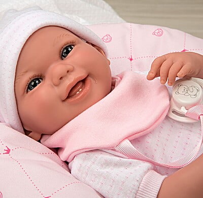Arias 40cm Elegance Edur Weighted Baby Doll 60596