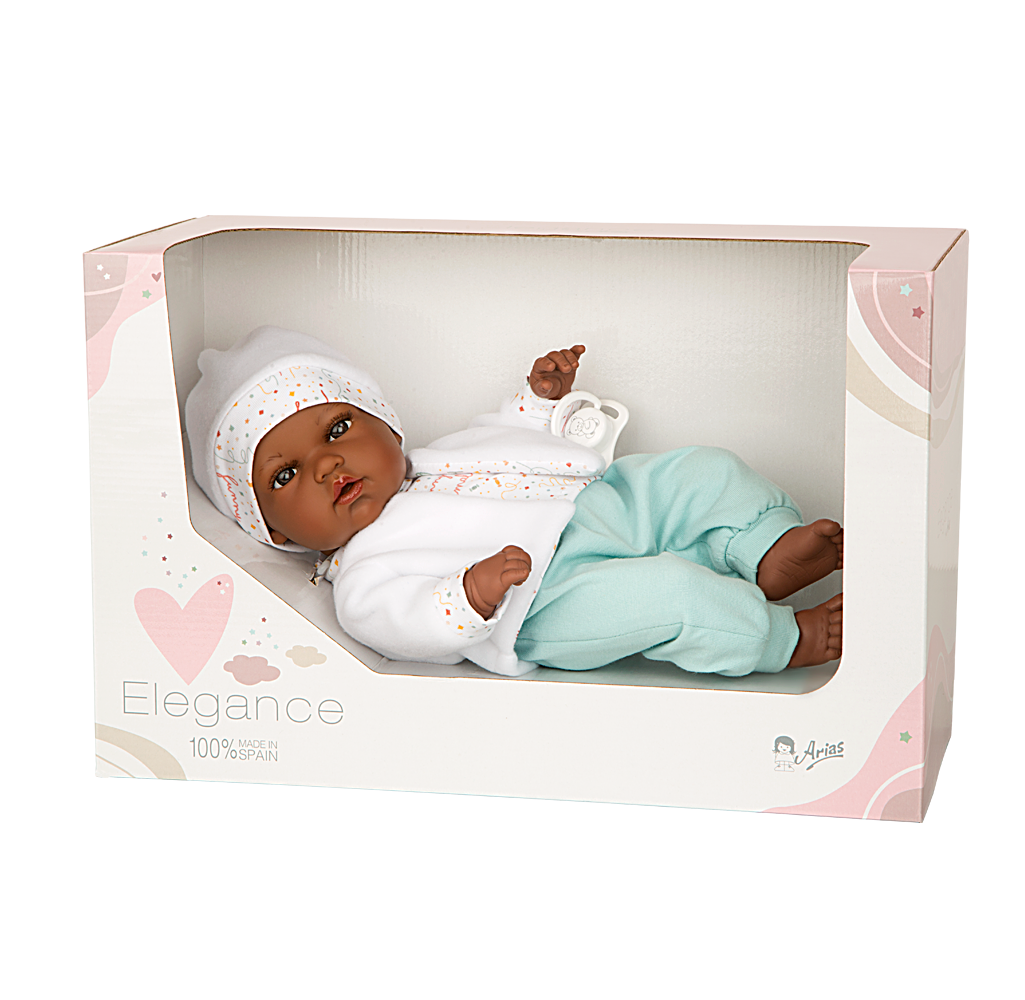 Arias 33cm Doll Natal with Crying Function and Comforter 60734