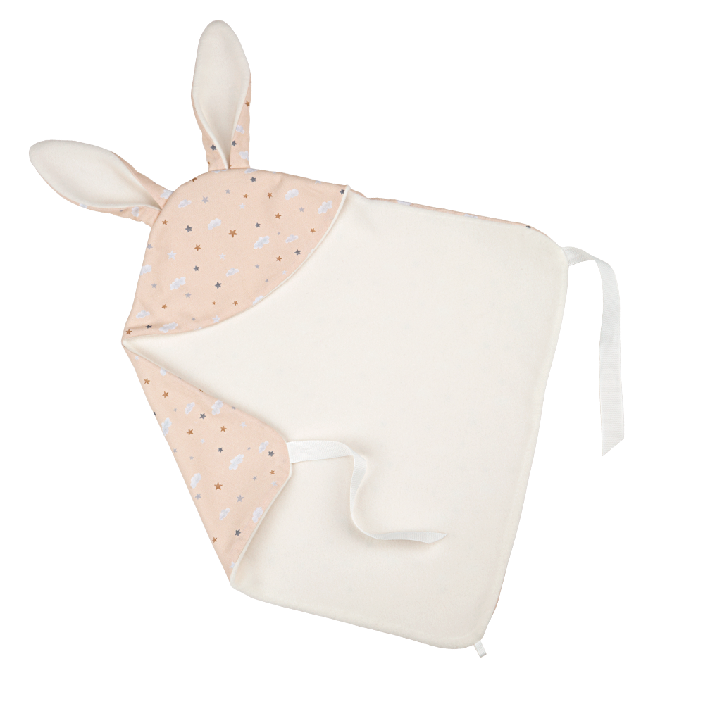 Arias 30cm Elegance Beige Bunny Blanket and Dummy 60761
