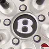 Bentley Trike - Rear Wheel Sticker