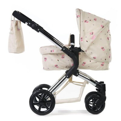 Roma Darcie Single Dolls Pram Cream - 3-12 years Ideal Present For All Ages