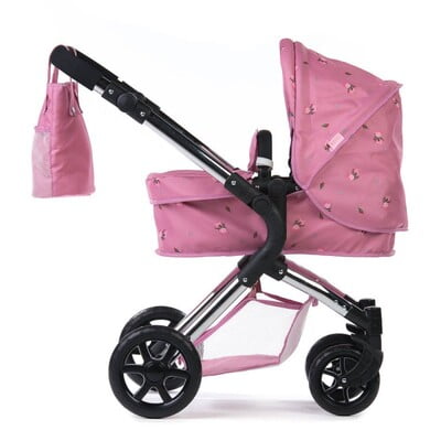 Roma Darcie Single Dolls Pram Pink - 3-12 years Ideal Present For All Ages
